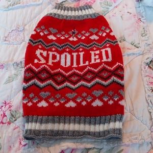 DOG SWEATER (or cat)